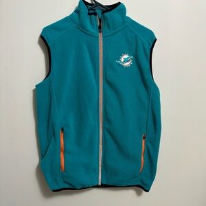 Vintage Miami Dolphins fleece vest 🐬🔥